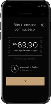Insira o valor da compra